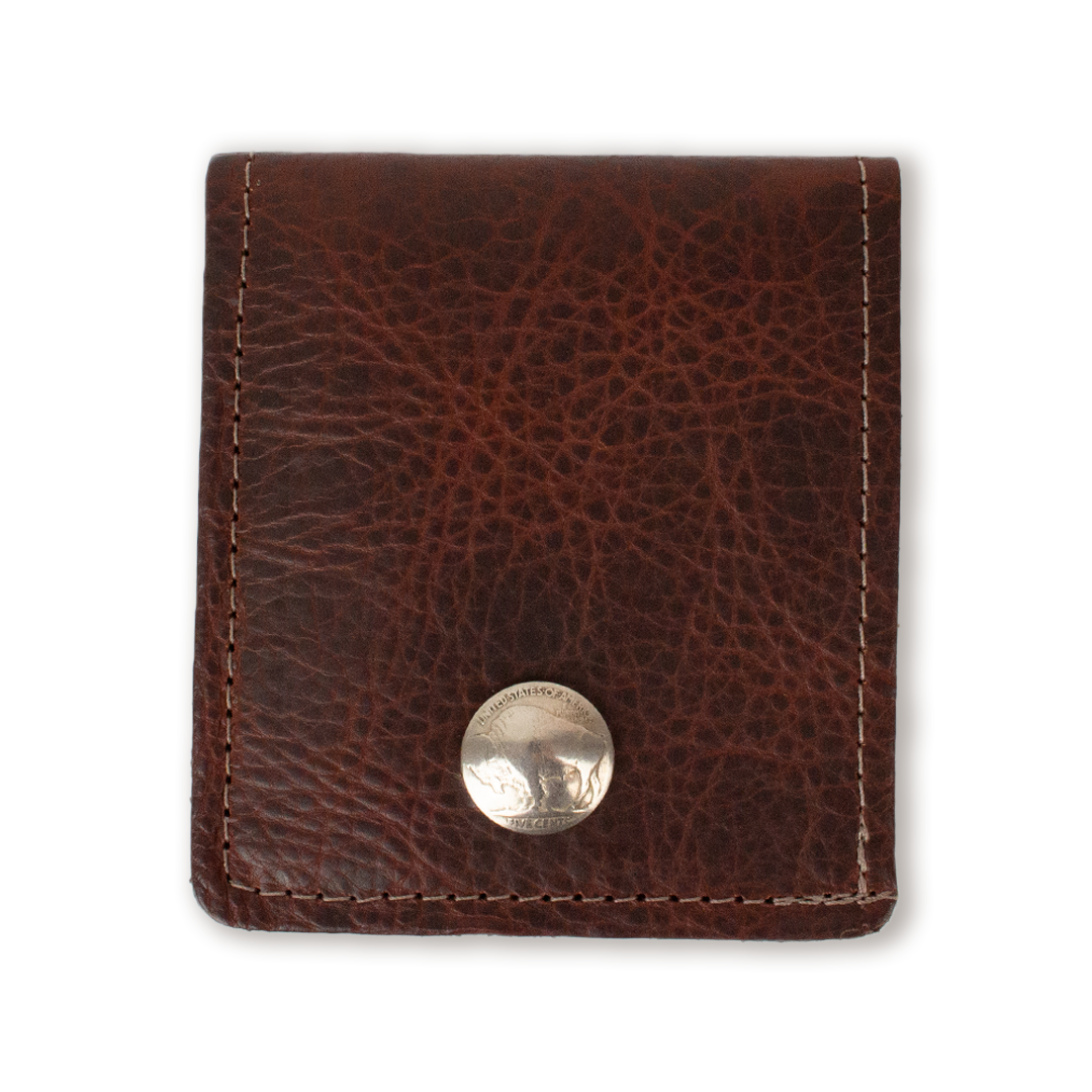 Bison leather Trifold buy Wallet