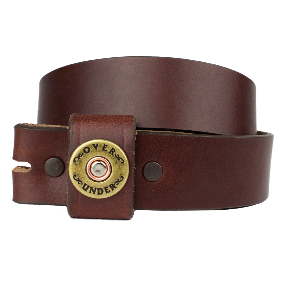 The Davidson Leather Belt – Buckle and Hide Leather LLC