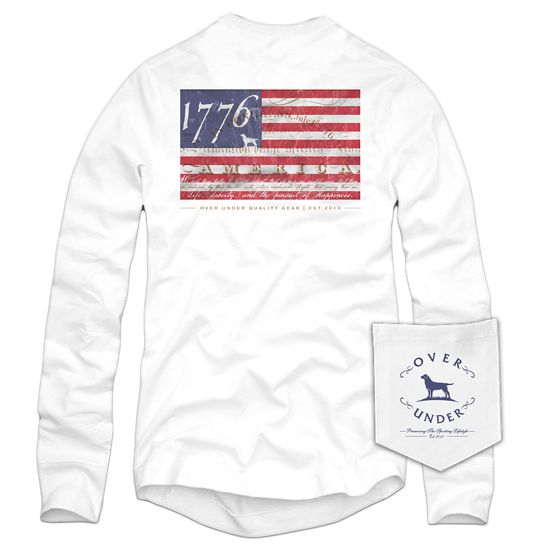 Over Under Clothing 1776 T-Shirt LS - Weaver's Apparel & Fine Jewelry