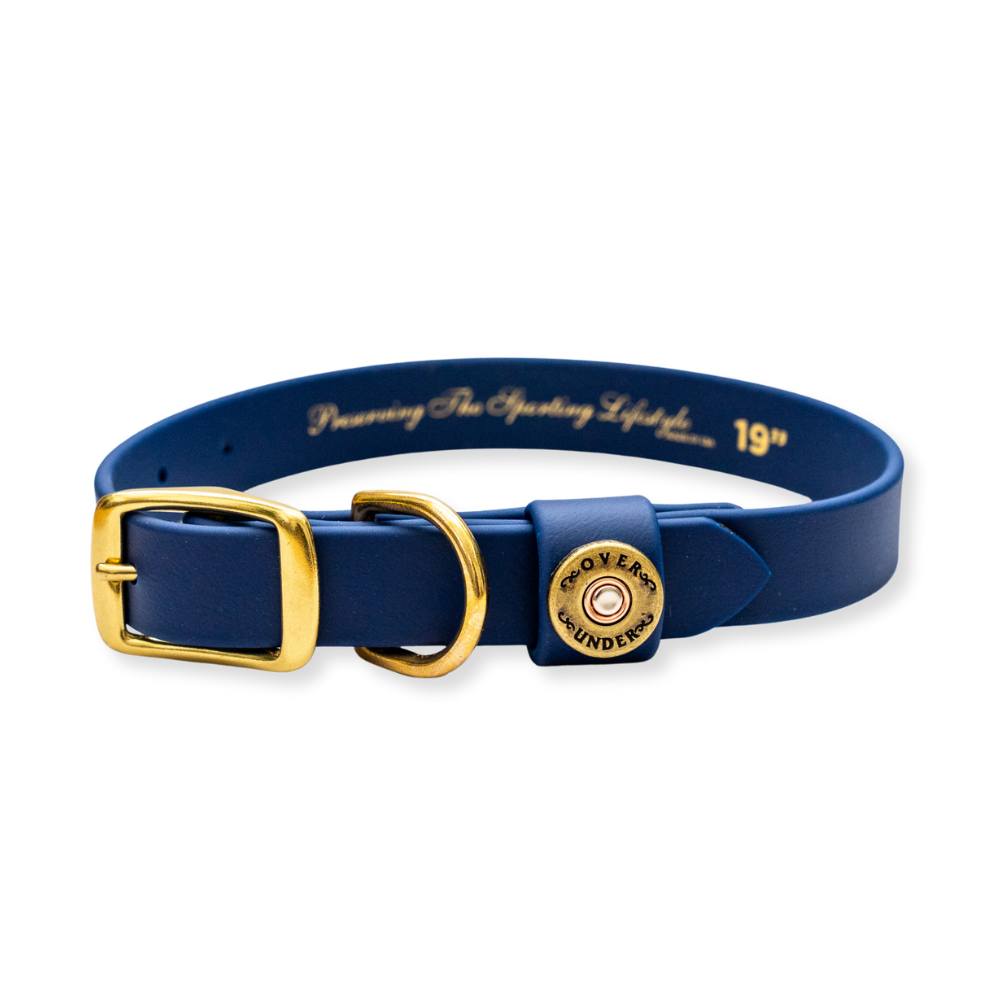 Water Dog Collar Admiral Navy