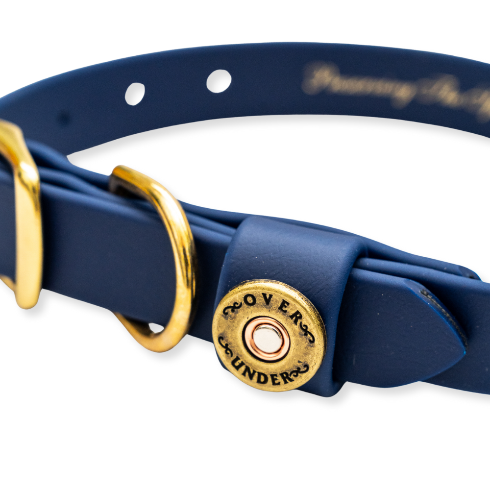 Water Dog Collar Admiral Navy