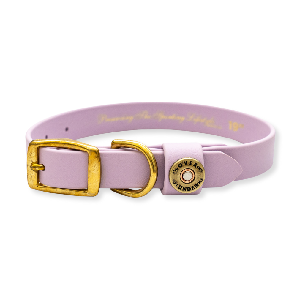 Water Dog Collar Lavender