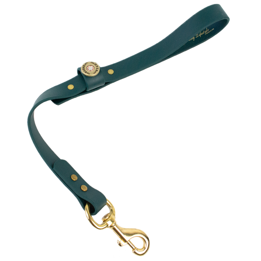 Water Dog Traffic Lead Alpine Green