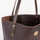 Marion Tote Black Cherry Leather