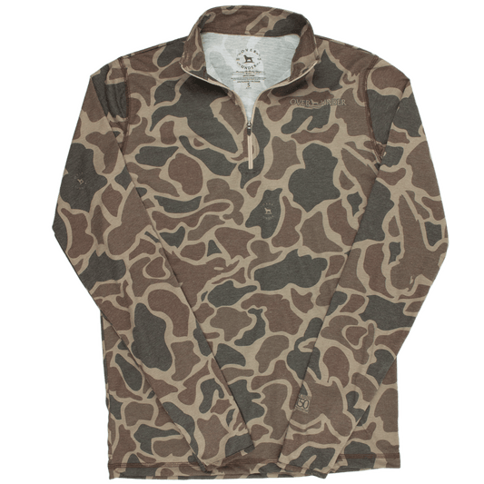 DriRelease 1/4 Zip Pullover Duck Camo