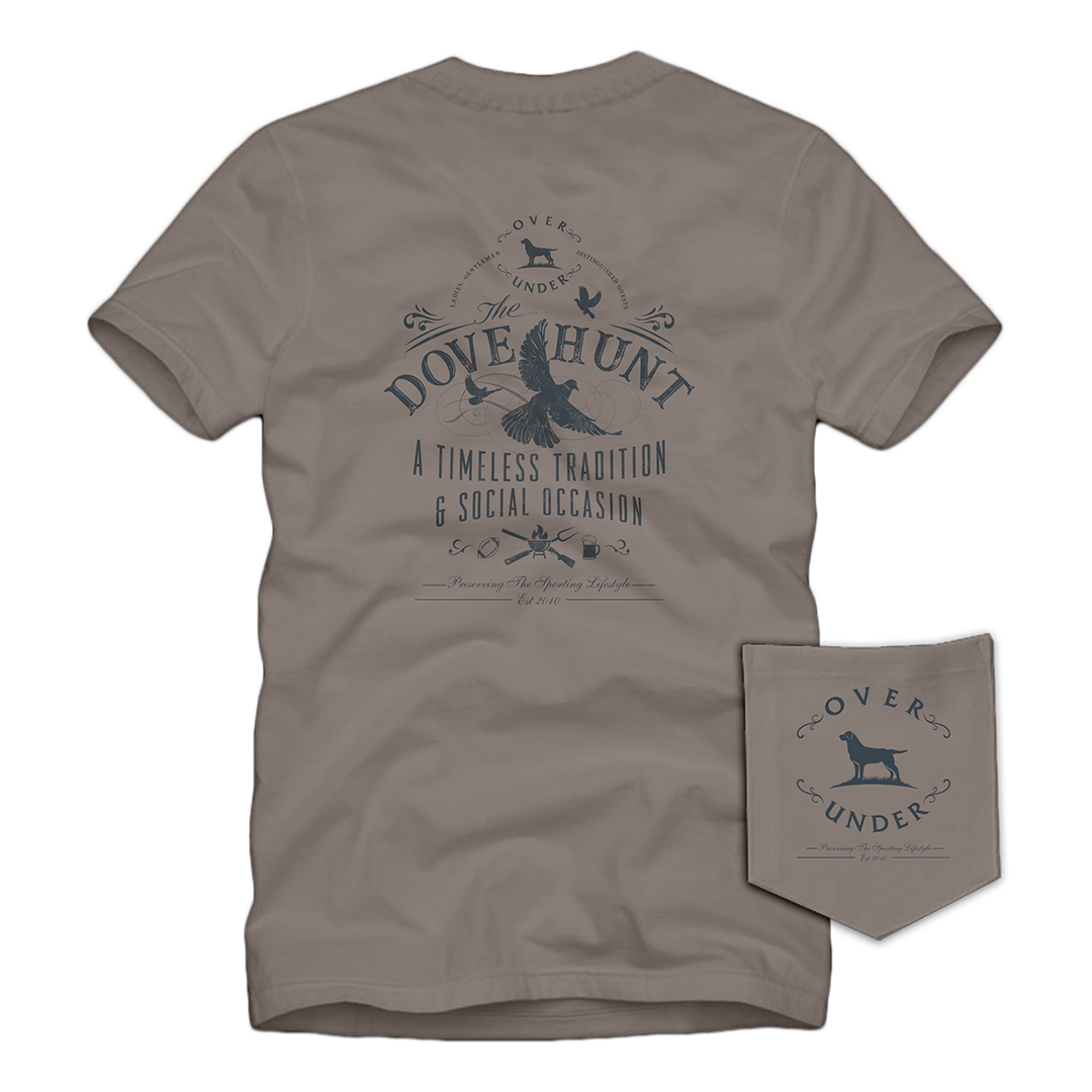 S/S Dove Hunt T-Shirt Driftwood