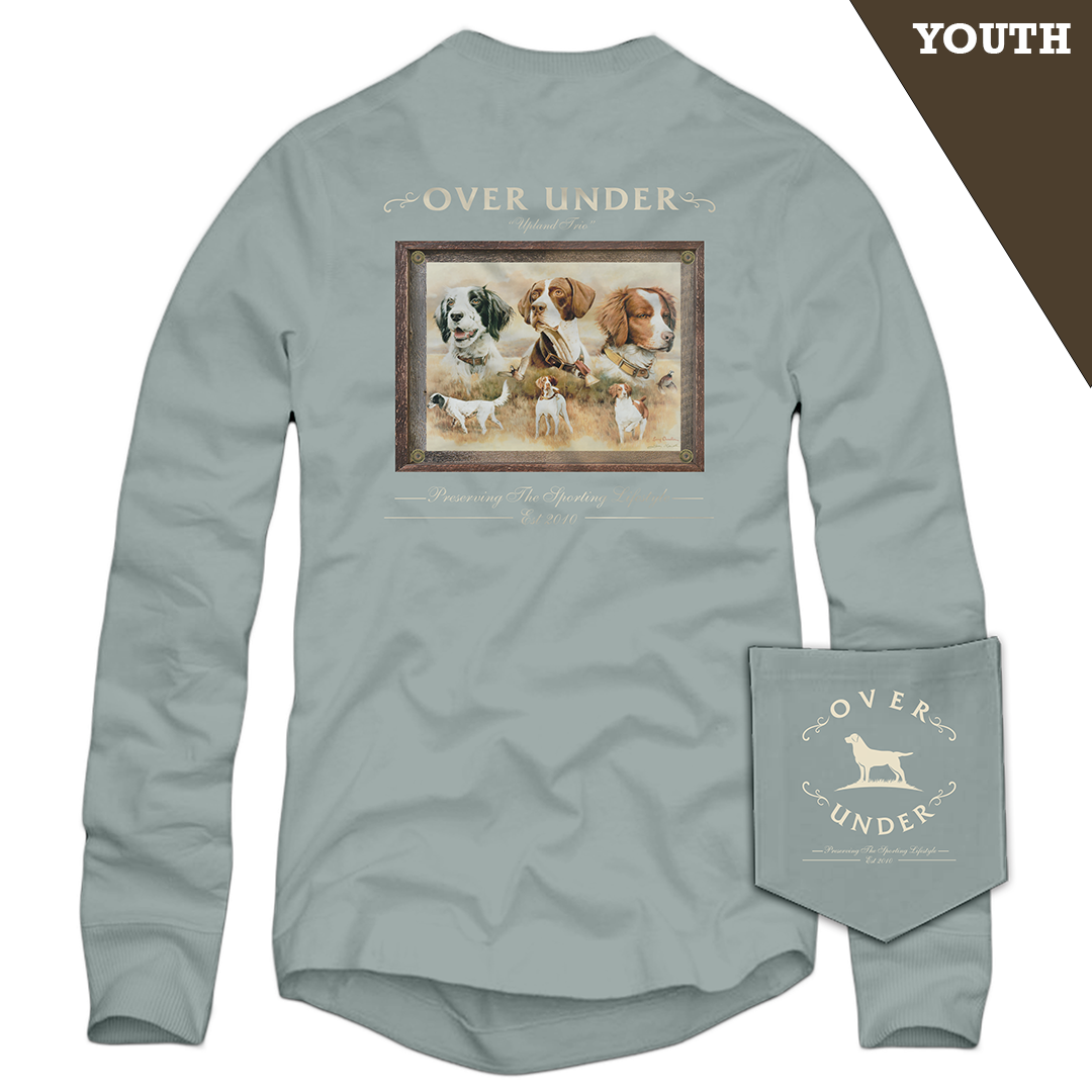 L/S Youth Upland Trio T-Shirt Bay