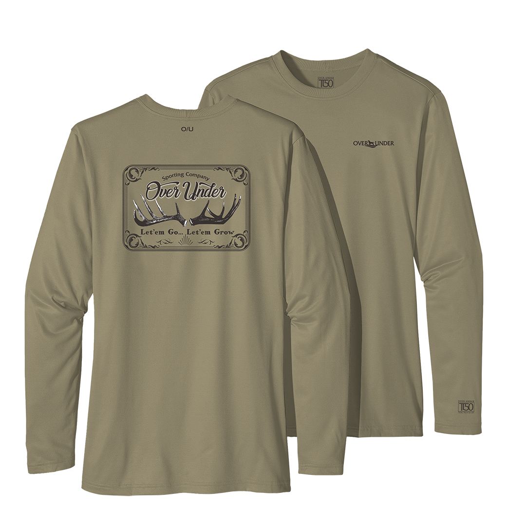 L/S Timber Tech Let Em Go Let Em Grow Desert Tan