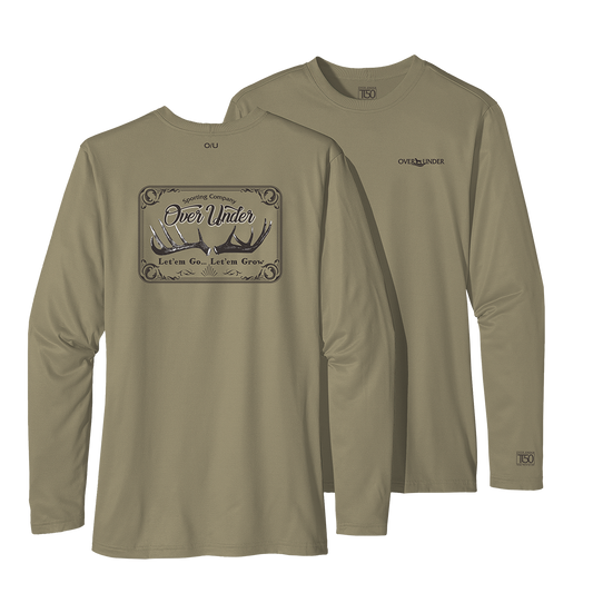 L/S Timber Tech Let Em Go Let Em Grow Desert Tan