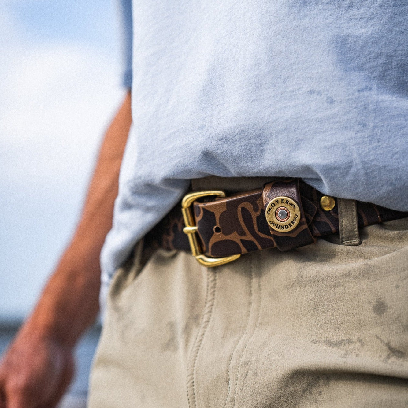 Waterproof Single Shot Belt Duck Camo