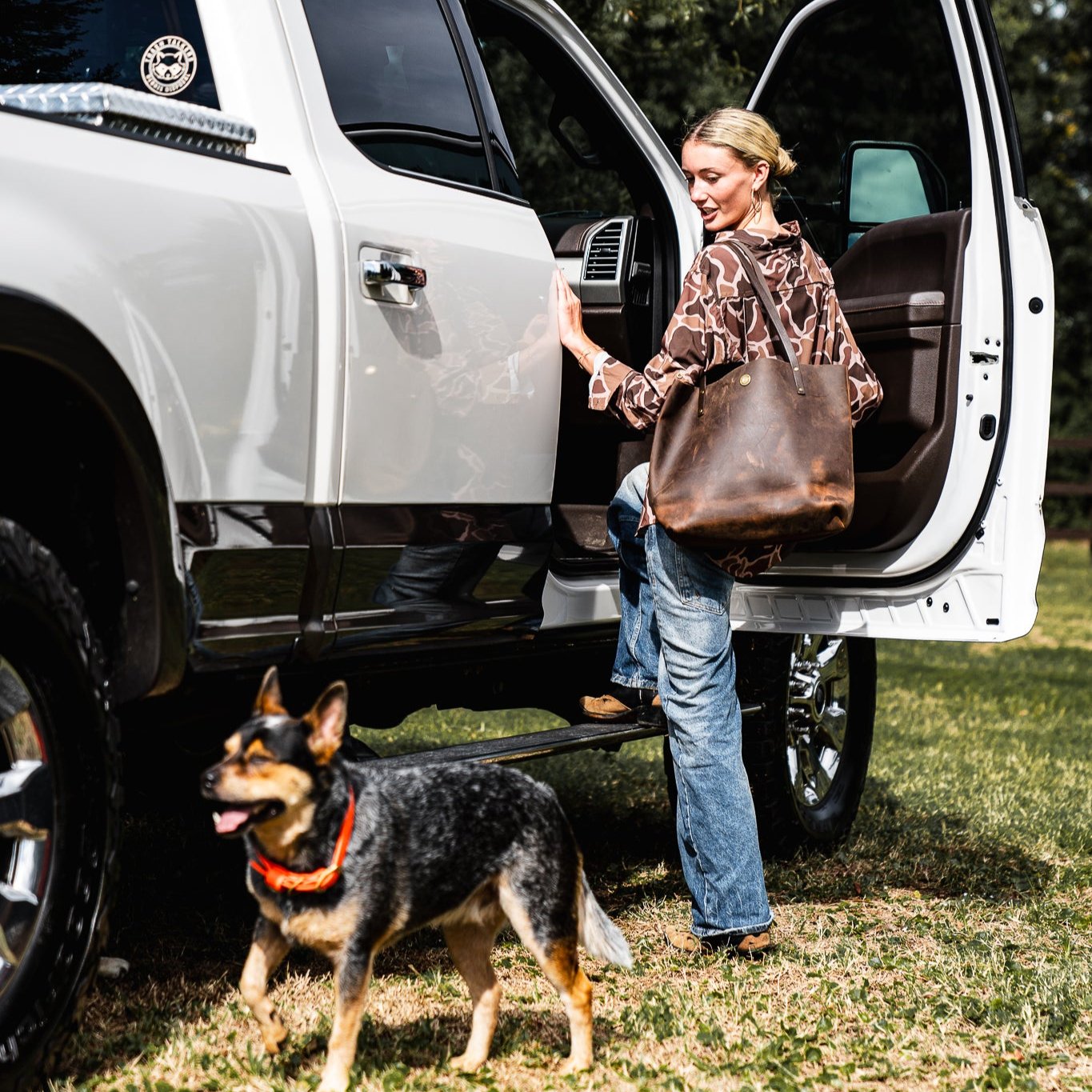 The Pioneer Bison Tote