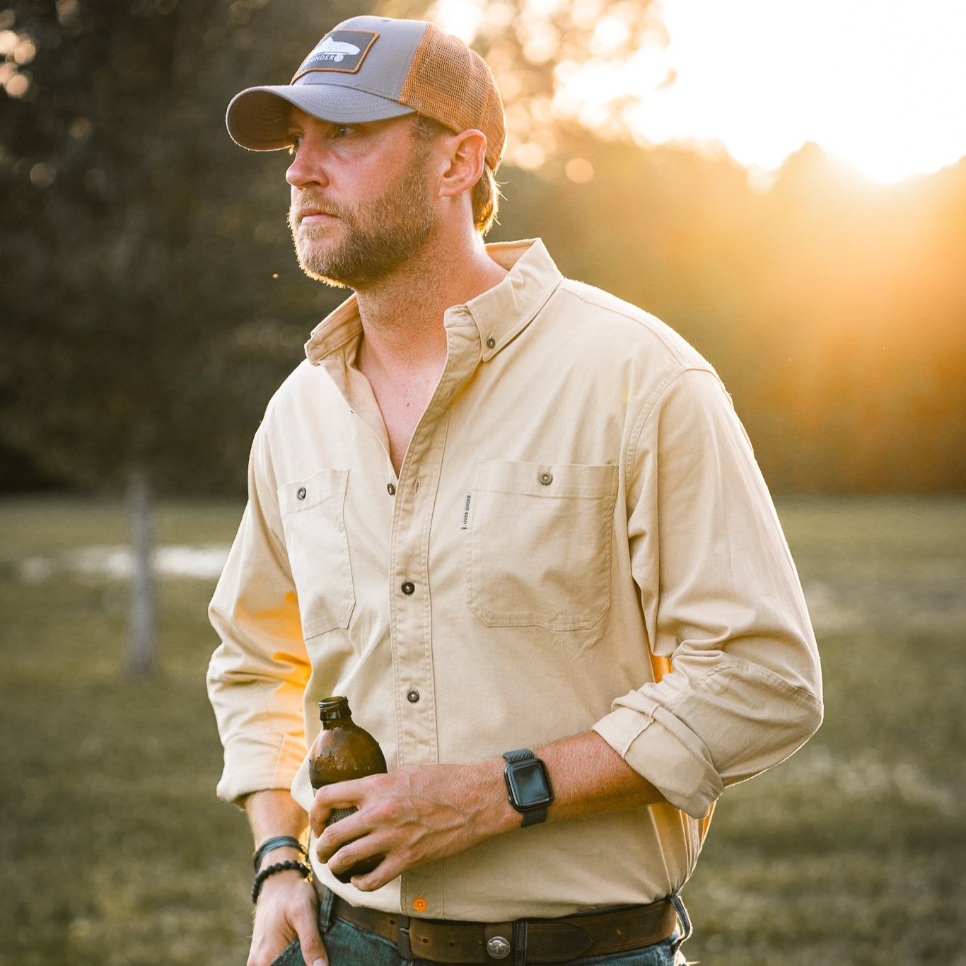 South Platte Canvas Shirt Pale Khaki