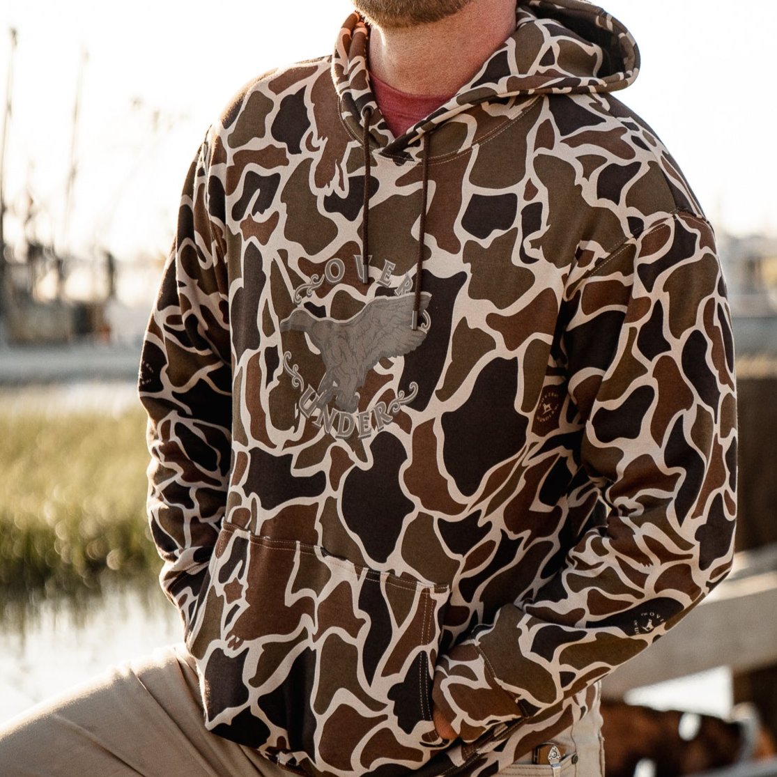 The AfterHunt Hoody Flying Duck / Duck Camo