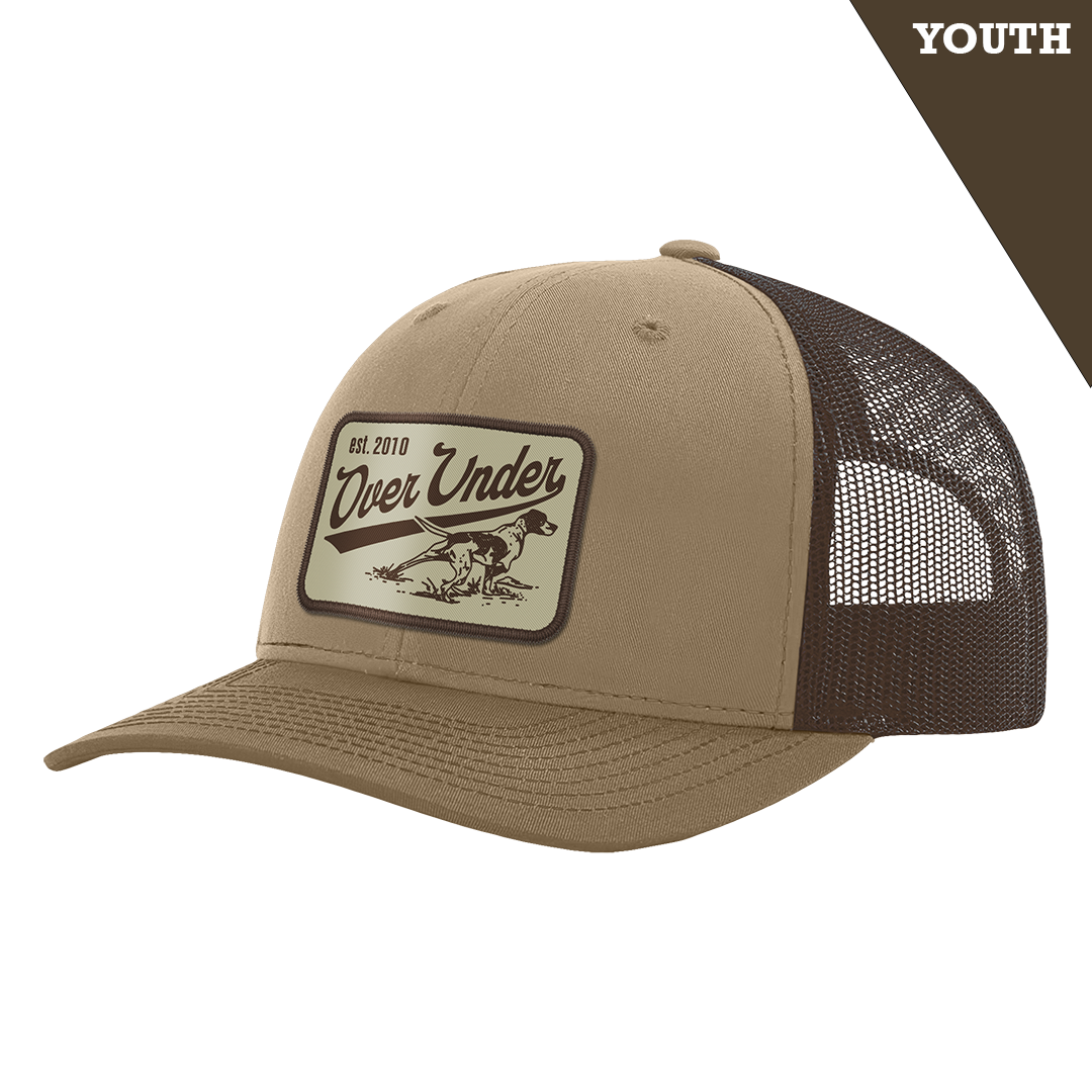 Youth Mesh Back O/U Pointer Field Tan