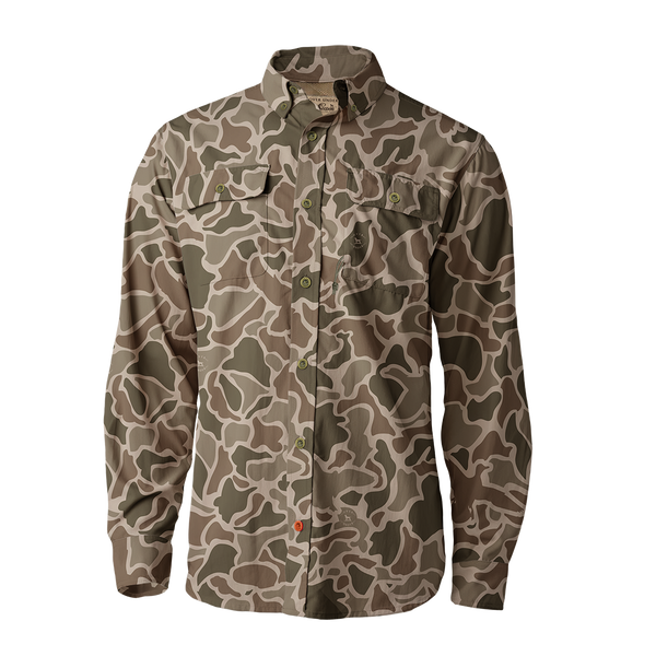 L/S 3-Season UltraLight Shirt Duck Camo – Over Under Clothing