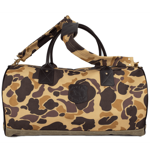 Vintage Camo Duffle Bag Military Surplus Hunting Carry Camouflage –  Camoretro