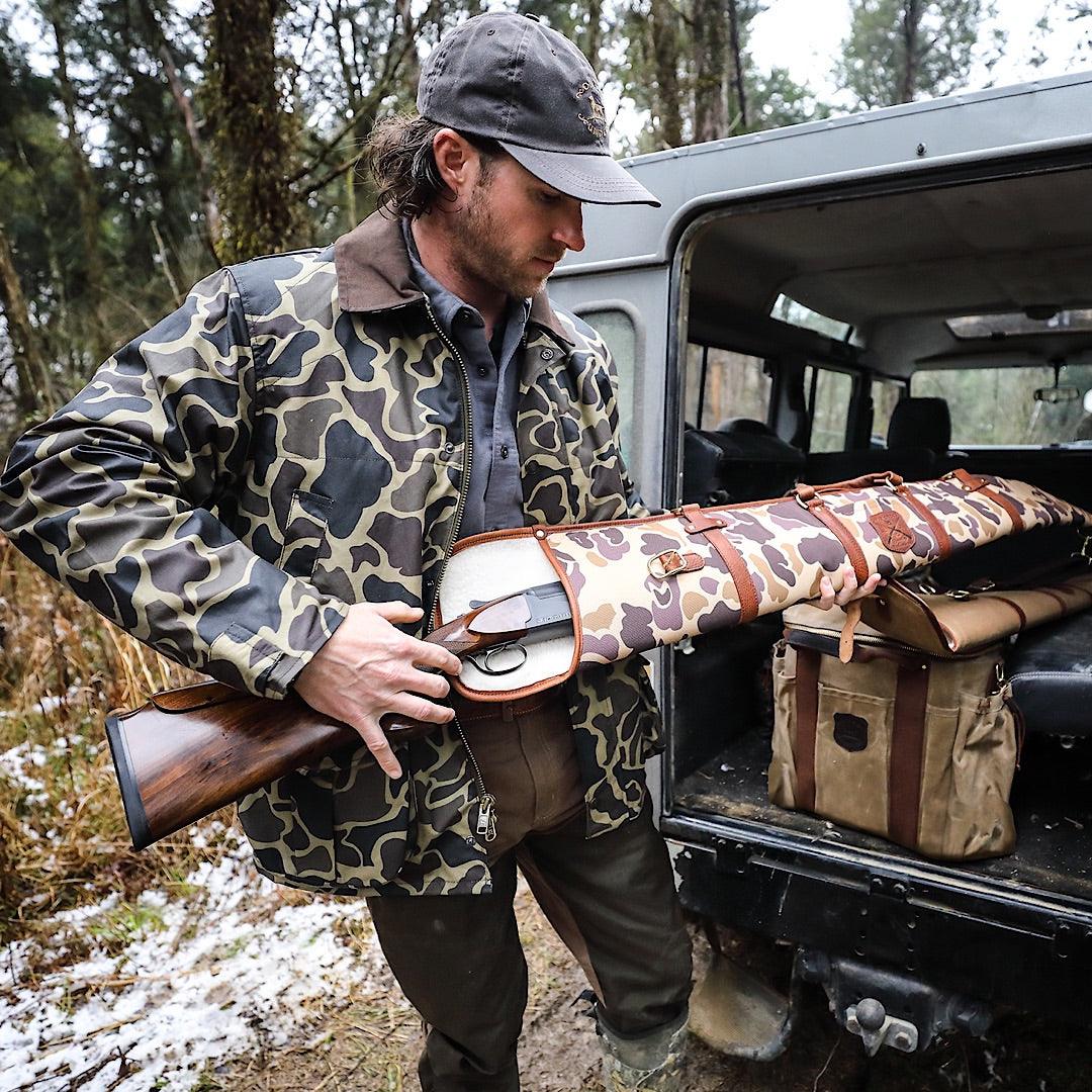 Wingmaster Duck Camo Field Jacket Over Under Clothing