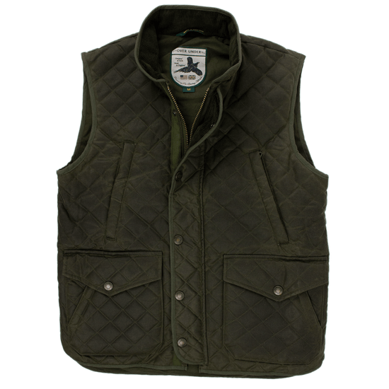 The Whitby Vest Olive – Over Under Clothing